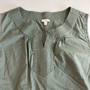 Talbots Sage Green Blouse